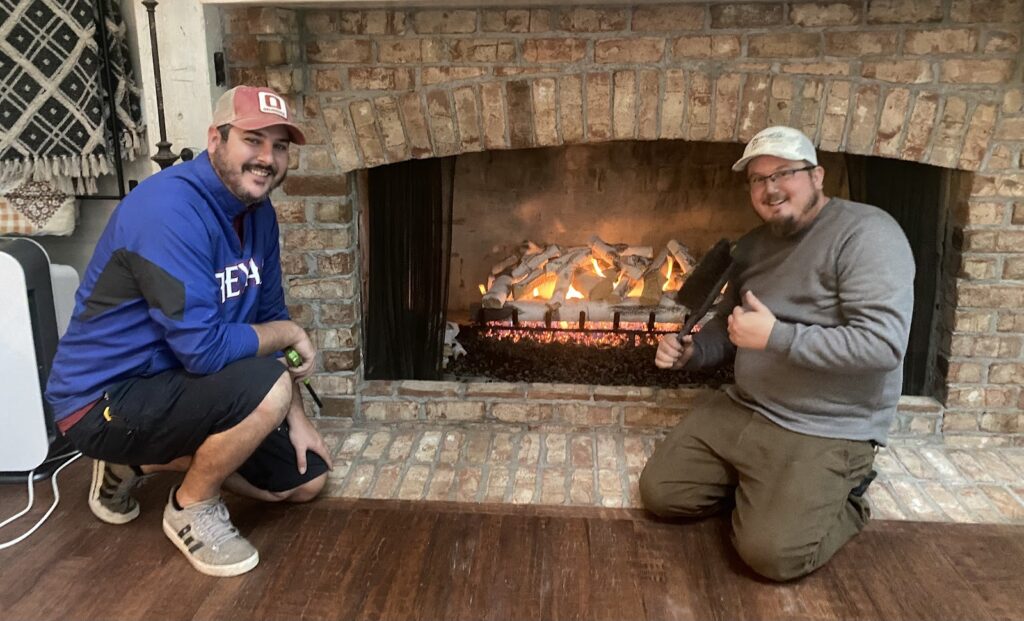 1Chimney | Expert Gas Fireplace Repair & Cleaning | Gas Valve & Wood Fireplace Solutions in Forney - FireplaceServiceFinder