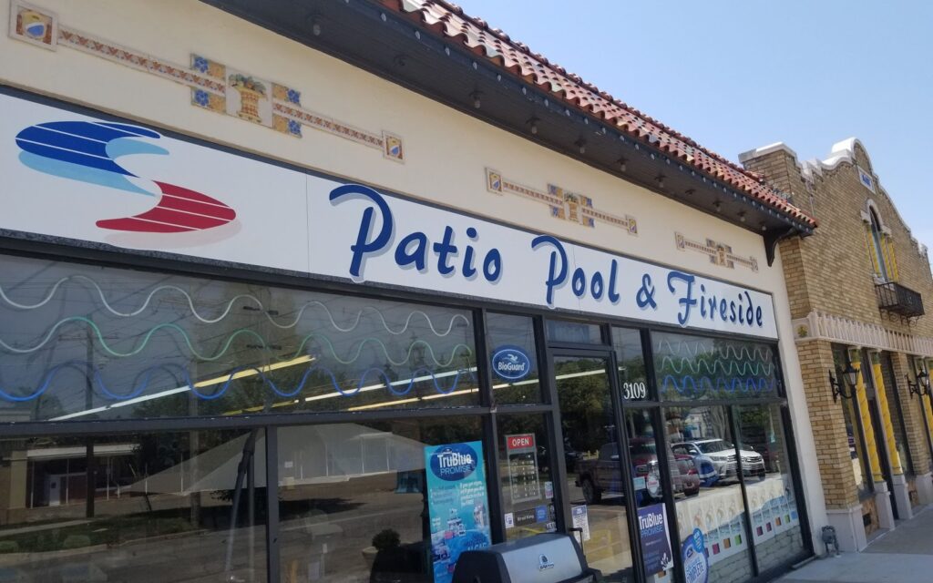 Patio Pool and Fireside in Topeka - FireplaceServiceFinder